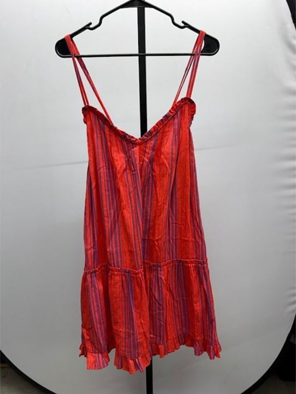 Universal Thread Strappy Striped Cotton Shift Dress